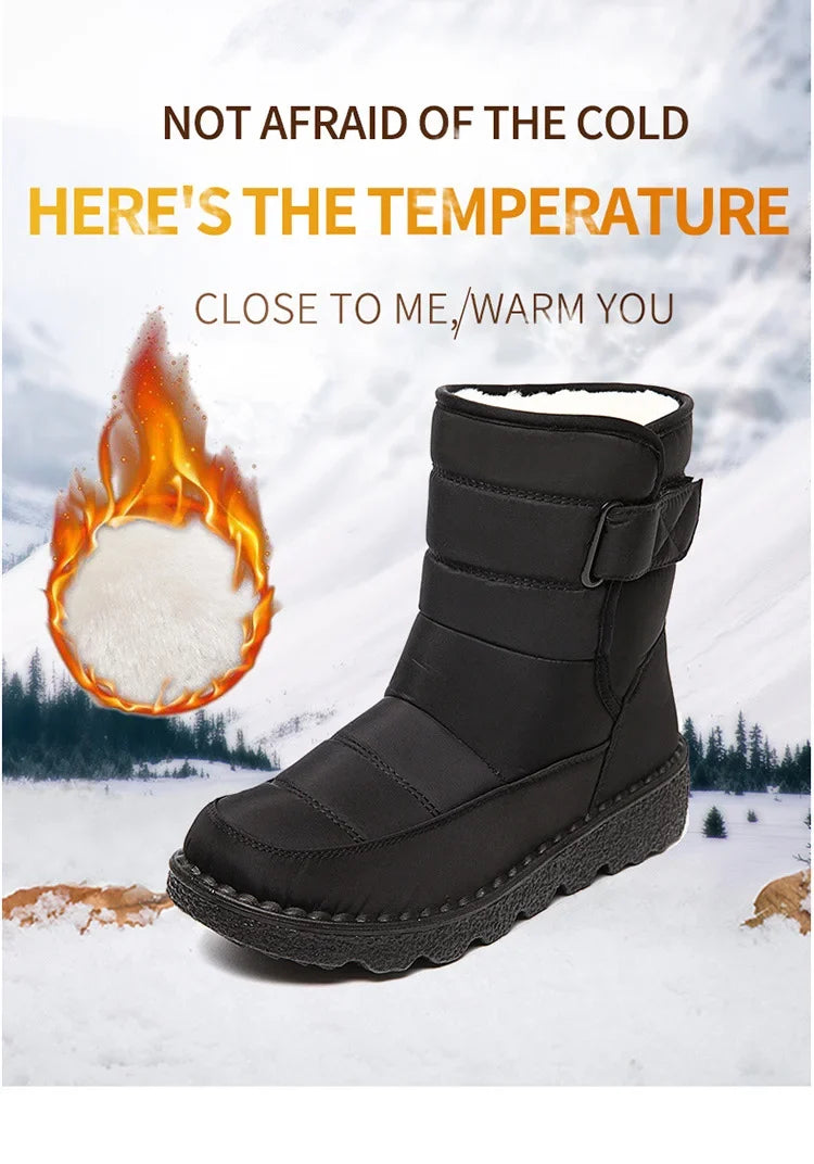 Women's waterproof, non-slip and warm snow boots - product image 6