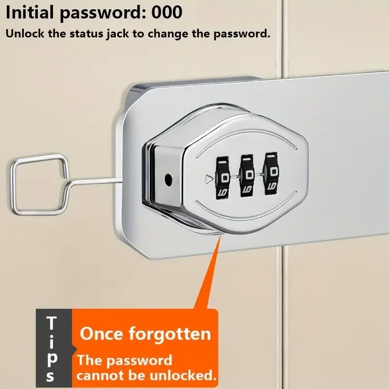 Secure Cabinet Lock with 3-Digit Combination Lock - product detail 4