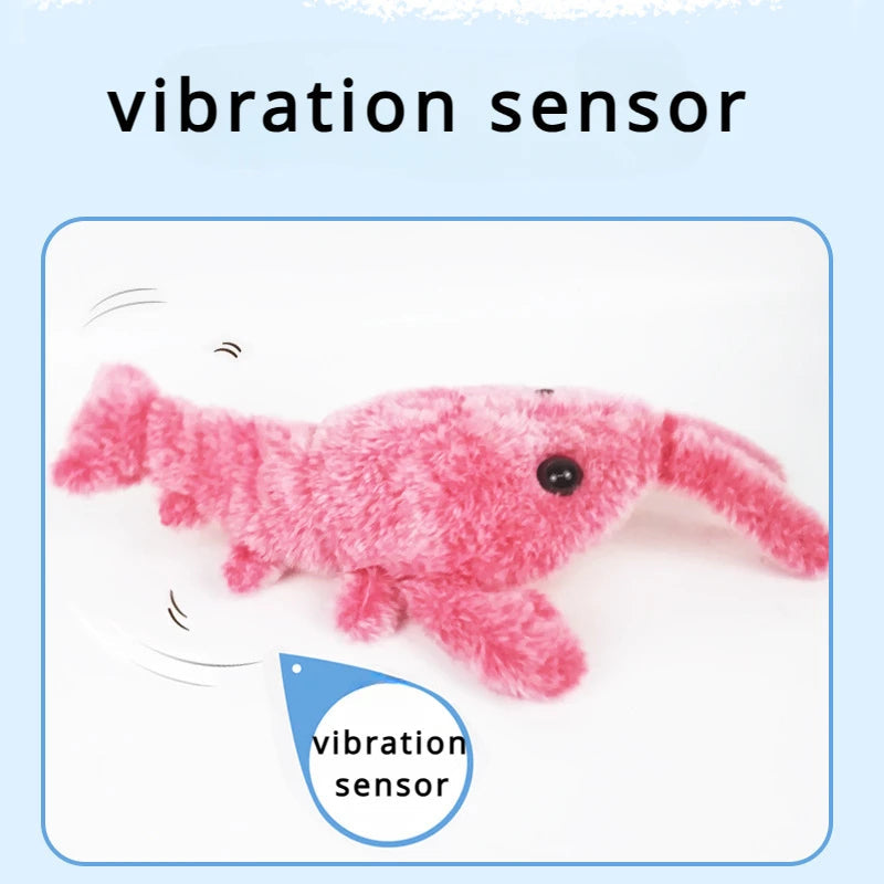 Electric Jumping Shrimp Pet Toy - product detail 4