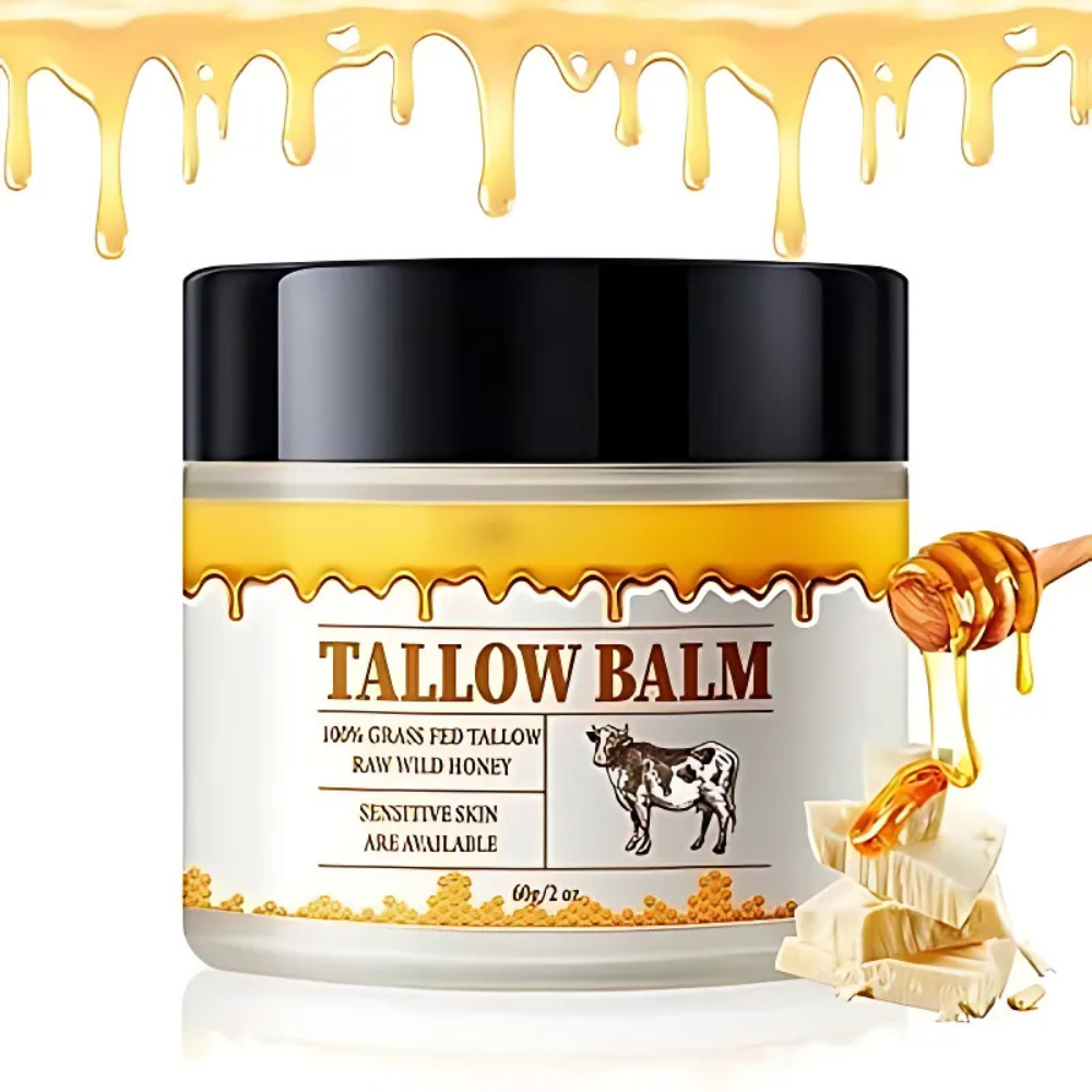 Hydrating Beef Tallow Honey Moisturizer Face & Body Balm - product image 1