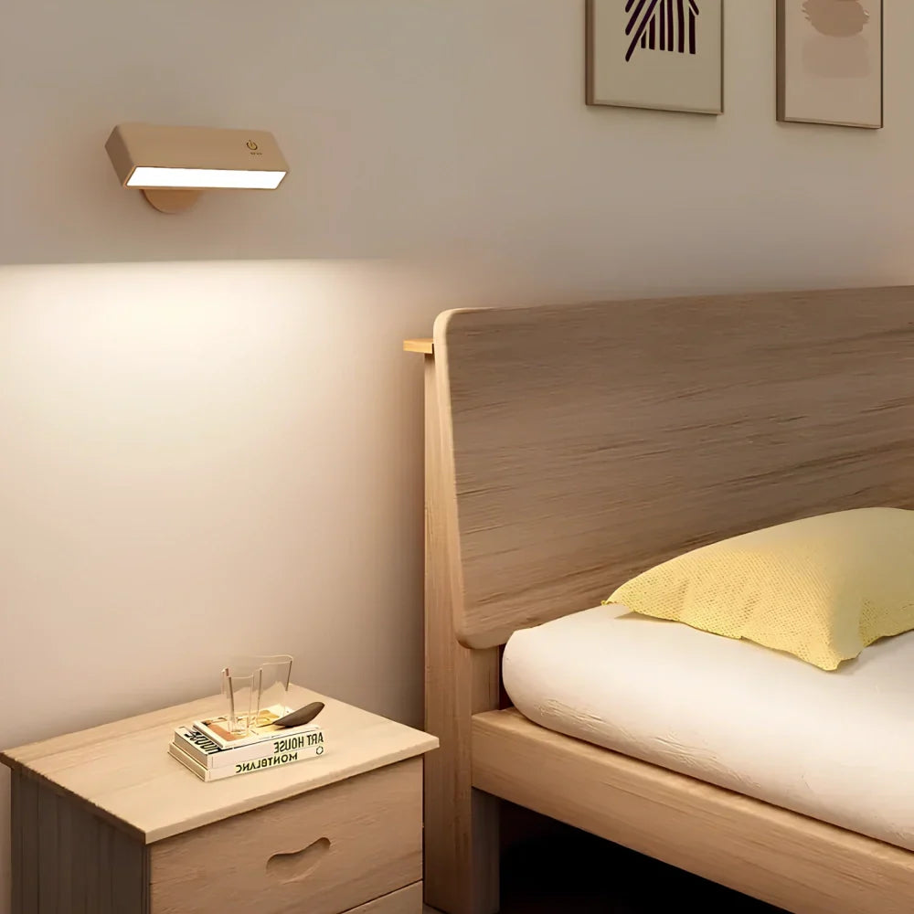 Luces de pared magnéticas con rotación de 360°