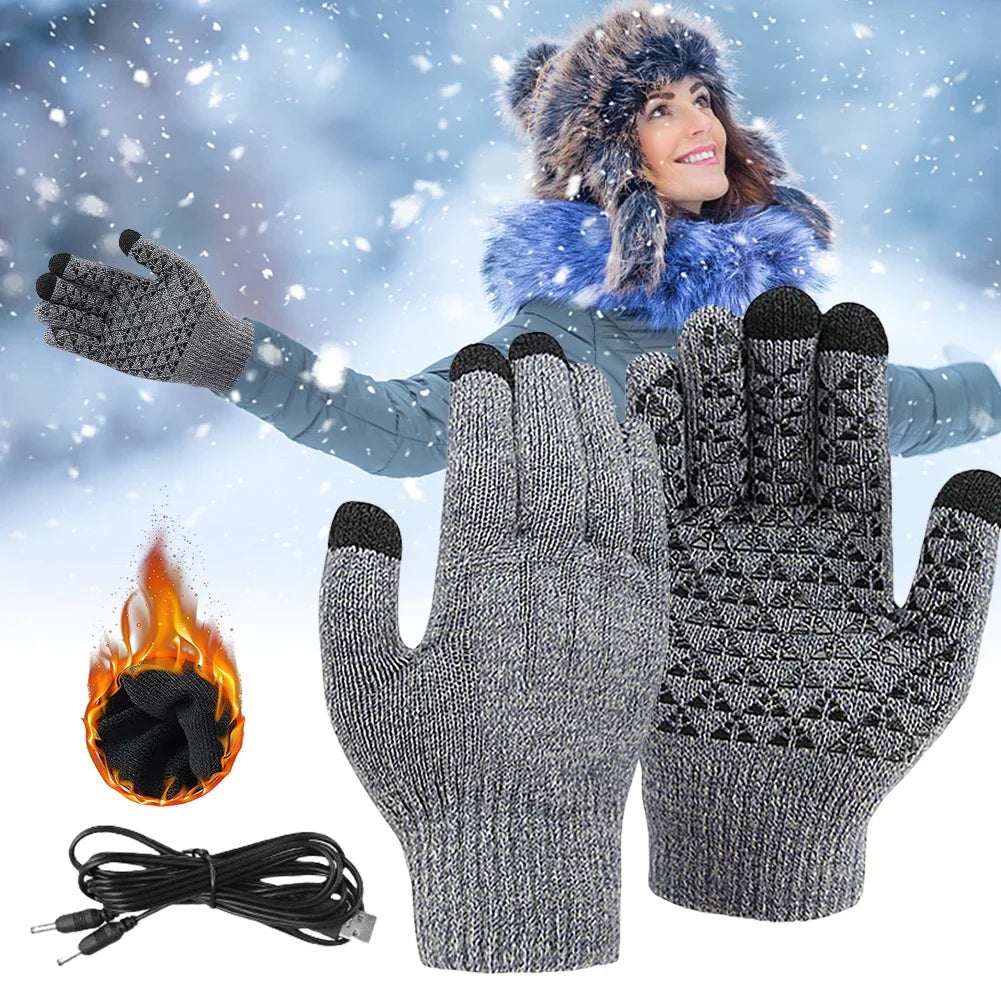 NOMOVA USB Touchscreen Heated Gloves for Winter
