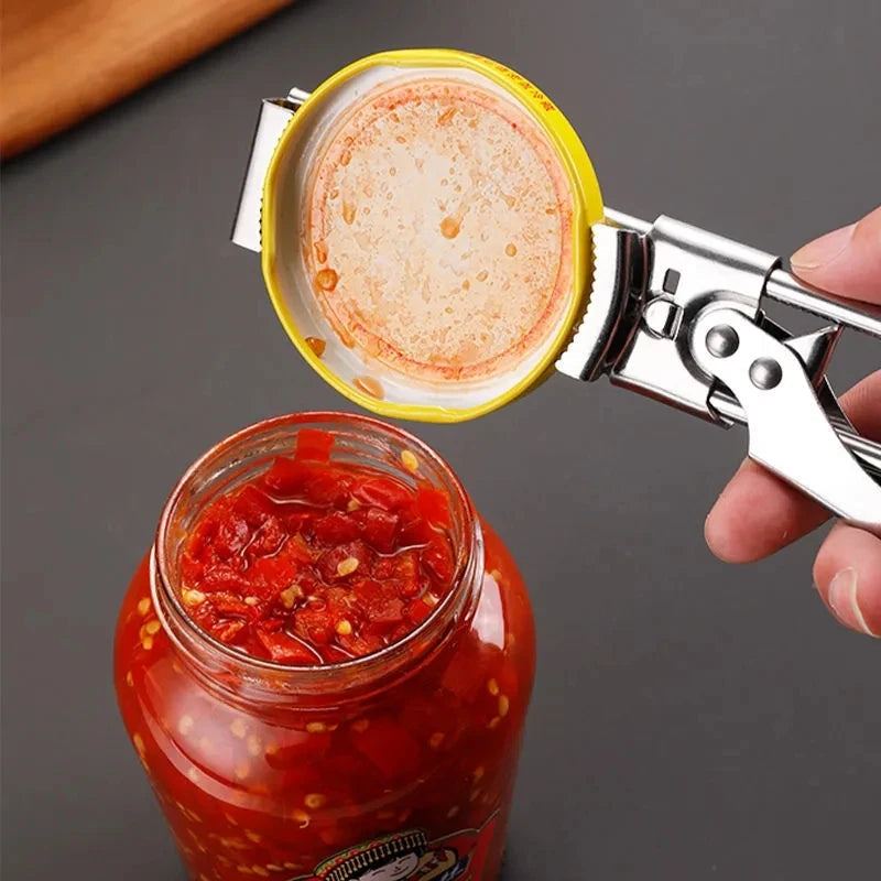 Adjustable Stainless Steel Multi Function Jar Opener - product detail 3