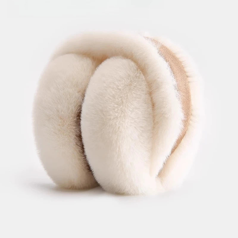 Plush Ear Muffs Winter Headband - product detail 2