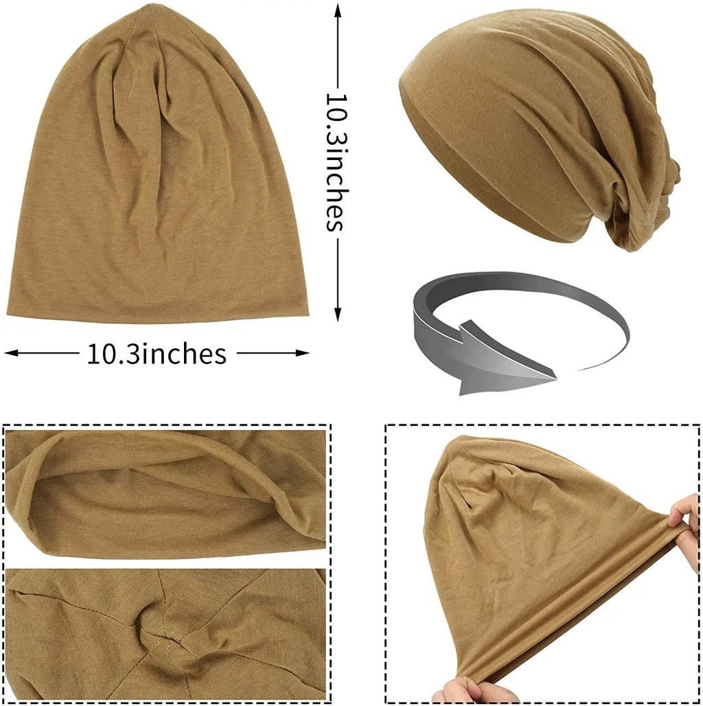 Cozy Slouch Hat Beanie Cap - product detail 3