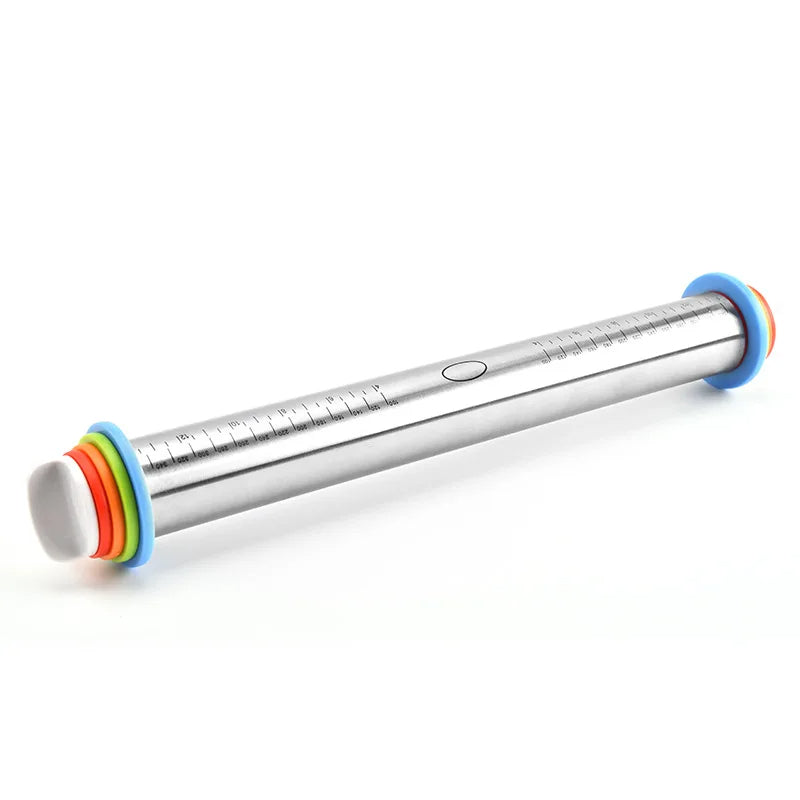 Adjustable Rolling Pin with Rings - product detail 4