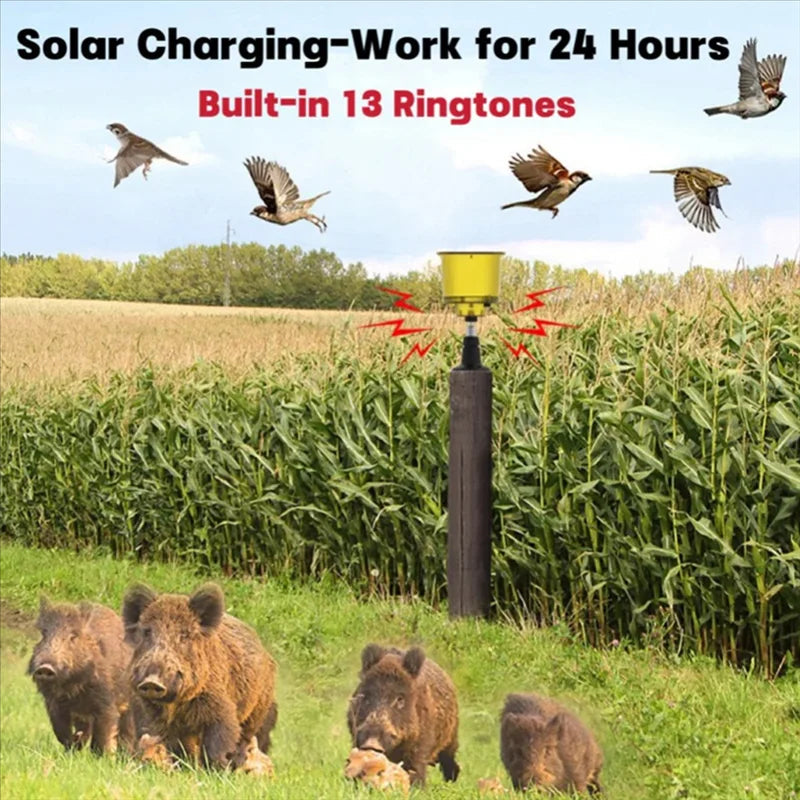 Solar Bird Repeller with Sound and Light - product detail 3