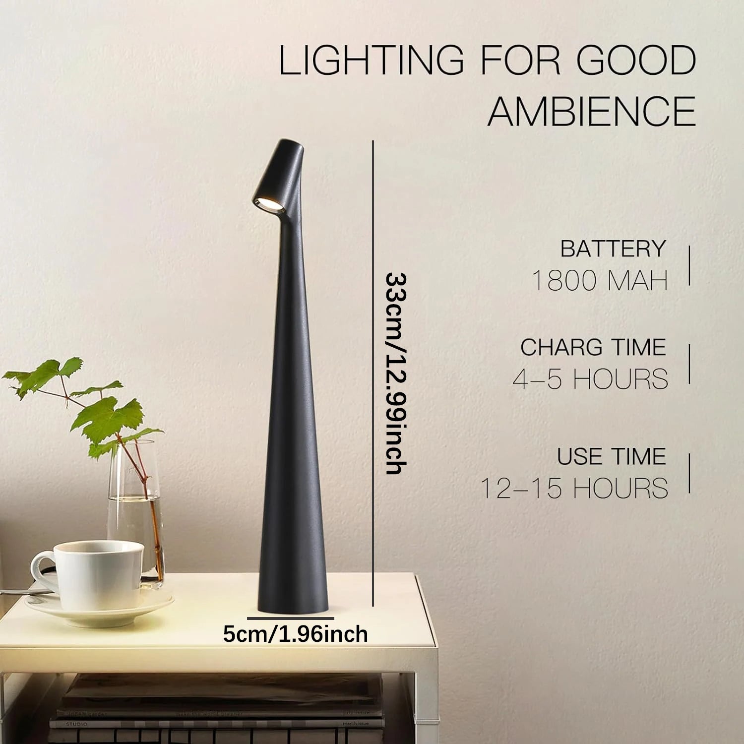 Touch Control Reading Light with Tri-Color Dimming - product detail 3