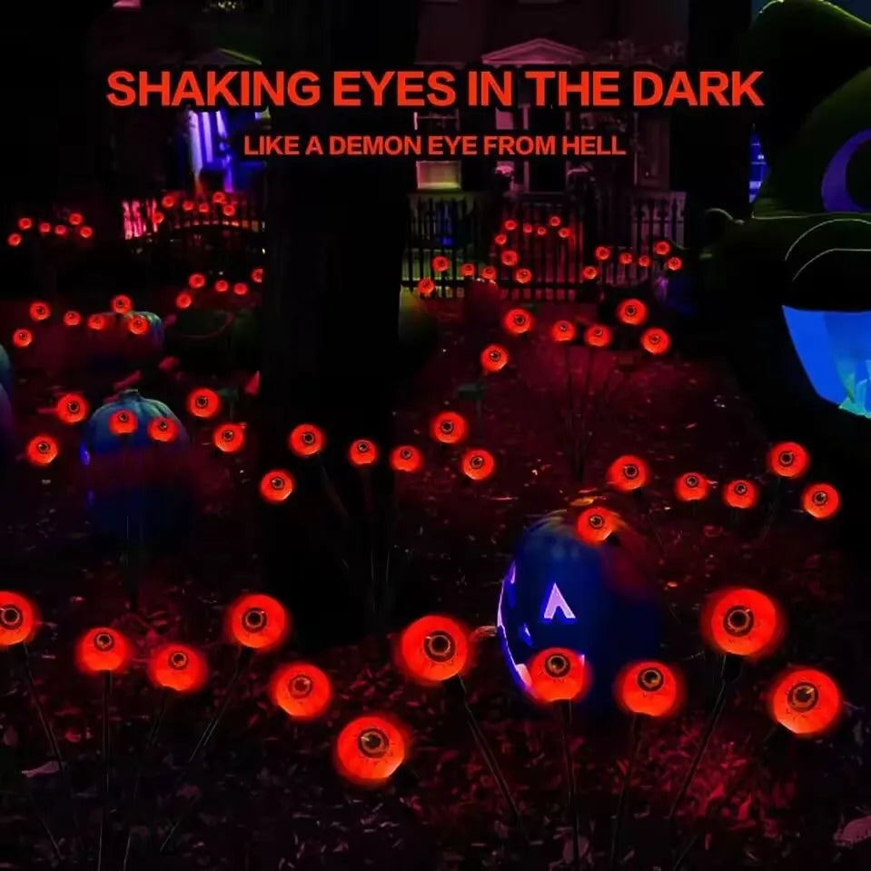 Lighted Halloween Eyeball Props Solar Garden Lights - product detail 7