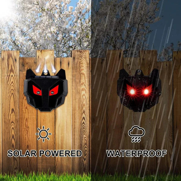 Solar Powered Outdoor Nocturnal Animal Repeller 2PCS - product detail 3