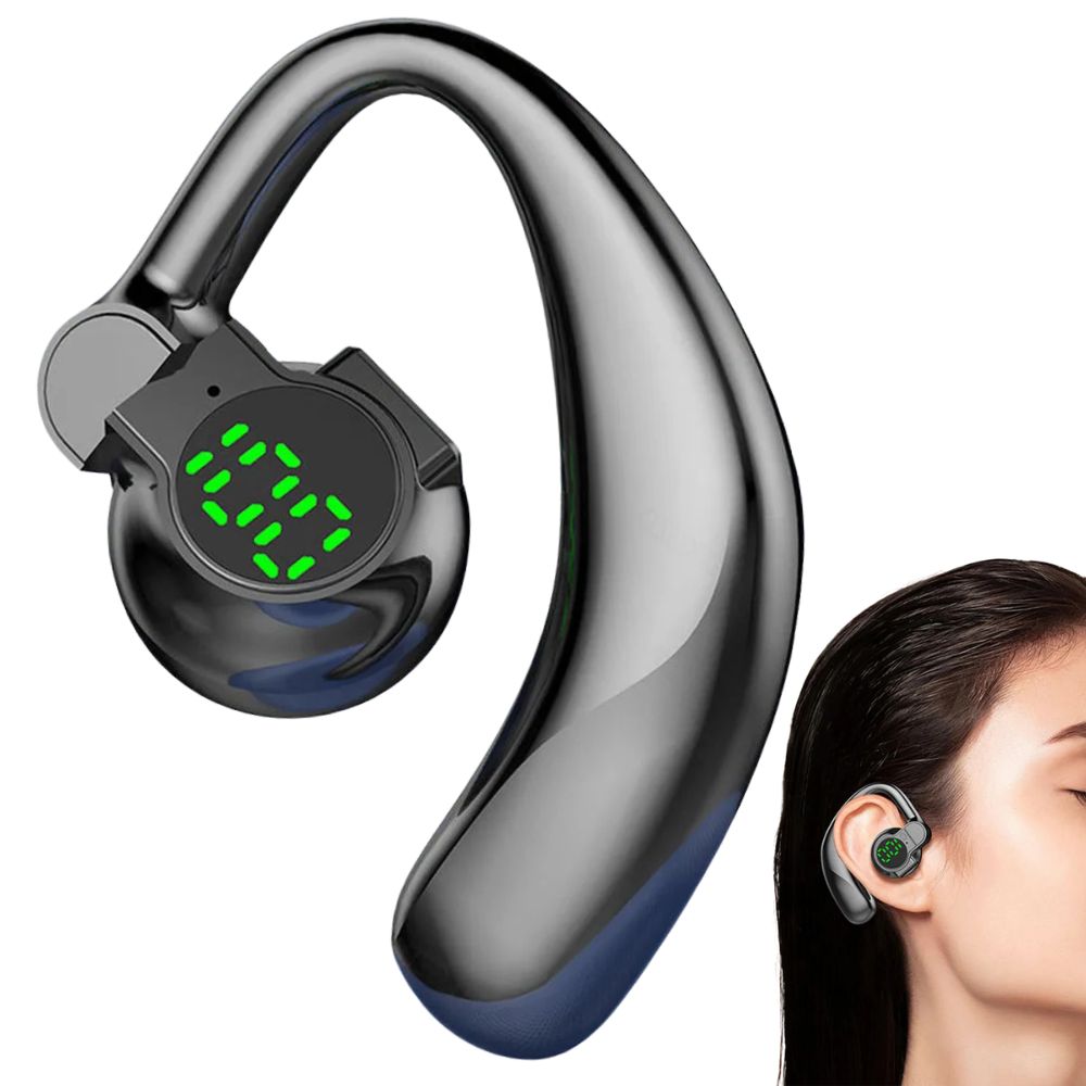 NOMOVA Wireless Noise Canceling Bluetooth Ear Hook Headphones