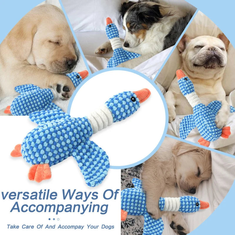 Plush Dog Chew Toy with Squeaker - product detail 4