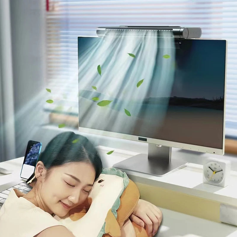 NOMOVA USB Bladeless Fan and Desktop Air Conditioner