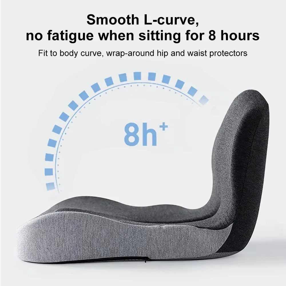 Memory Foam Lumbar Pillow Seat Cushion - product detail 3