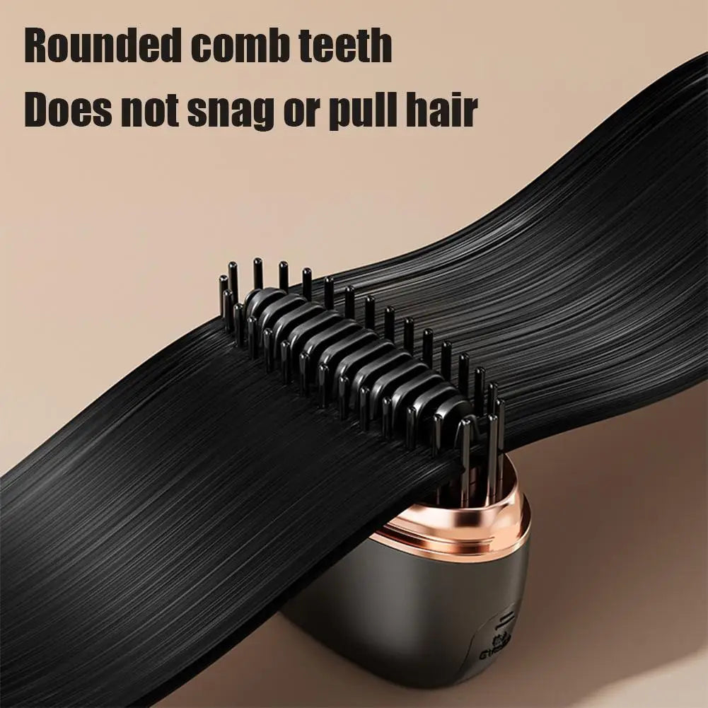 Wireless 2 in 1 Portable Ceramic Hair Straightener - product detail 2