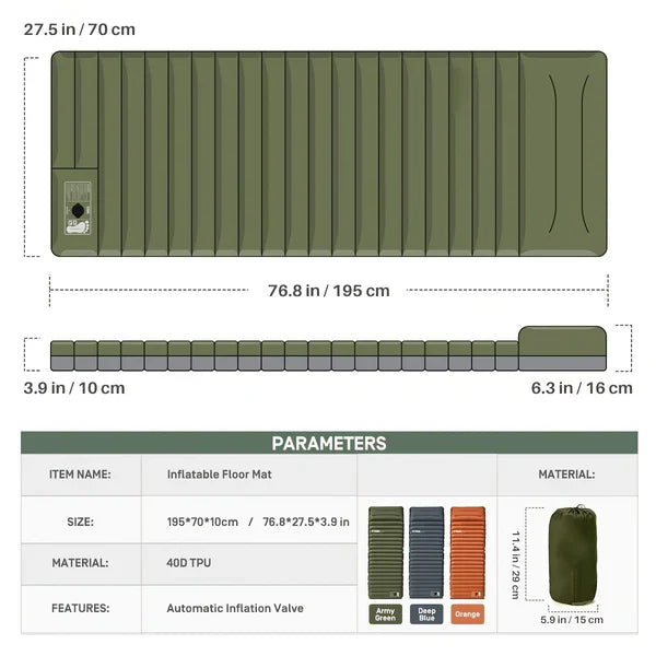 Camping Inflatable & Portable Mattress - product detail 6