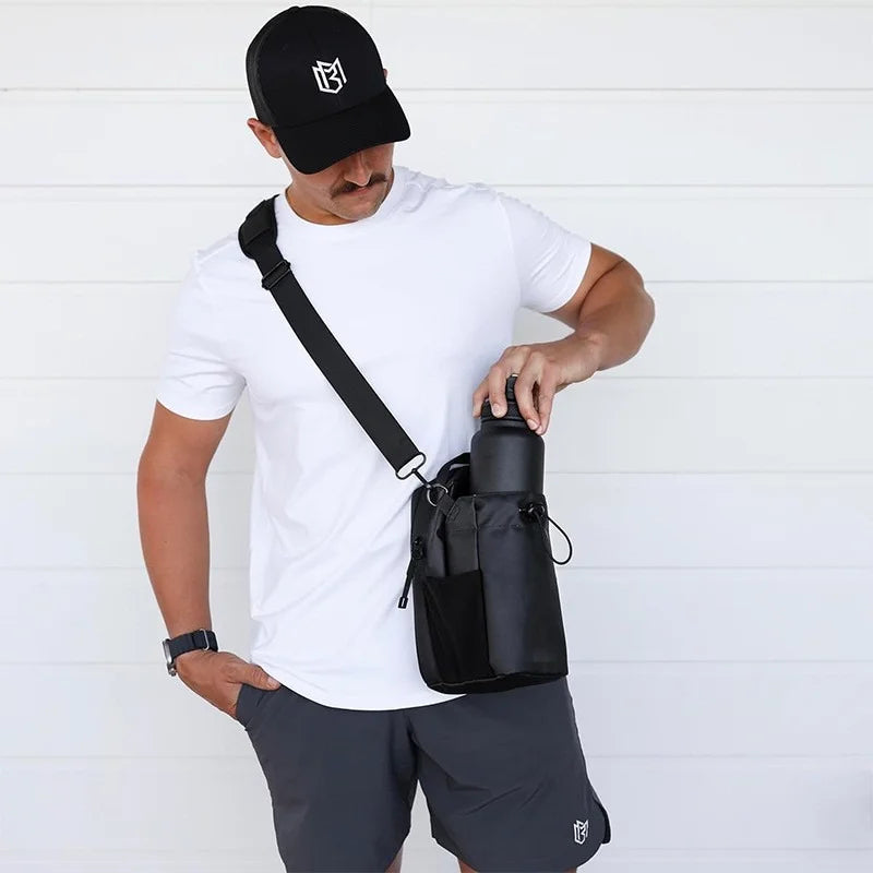 Magnetic Multi-Way Fitness Water Bottle Bag - product detail 3
