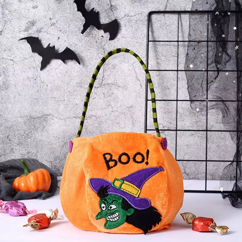 Pumpkin Halloween Treat Bag for Kids - product detail 2