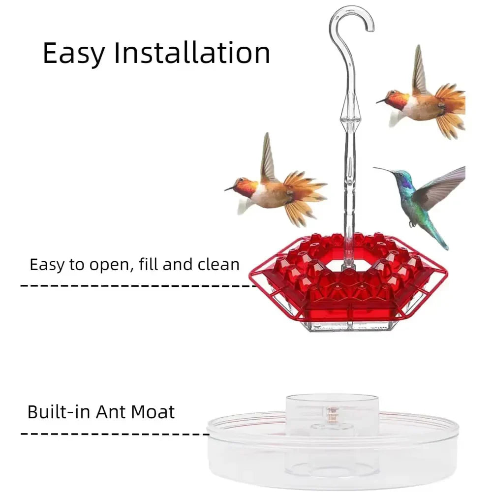 Ant Proof Hummingbird Feeder Outdoor Hanging Perch - product detail 10