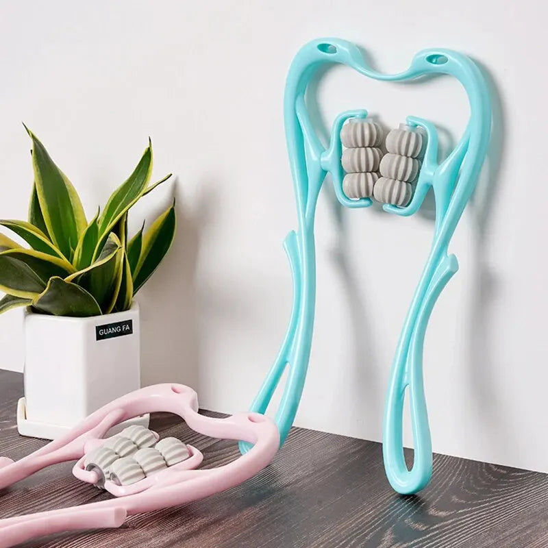 Manual Neck and Shoulder Massager with Kneading Rollers - product detail 2