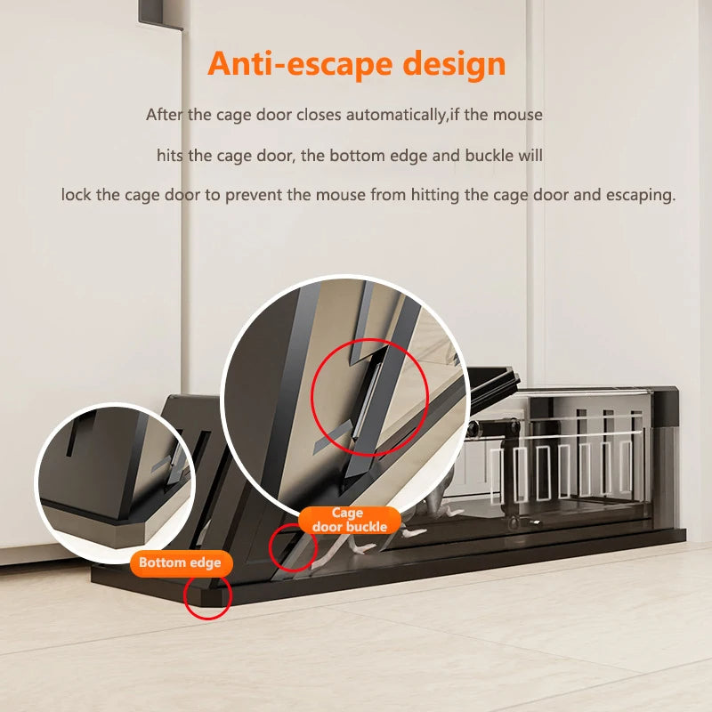 Automatic Mouse Trap Cage with Sensitive Trigger - product detail 4