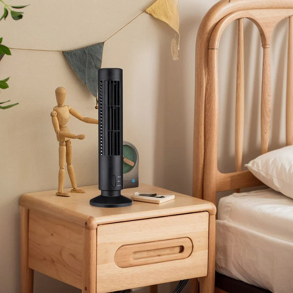 NOMOVA Mini Desktop Air Conditioner with USB Bladeless Cooling