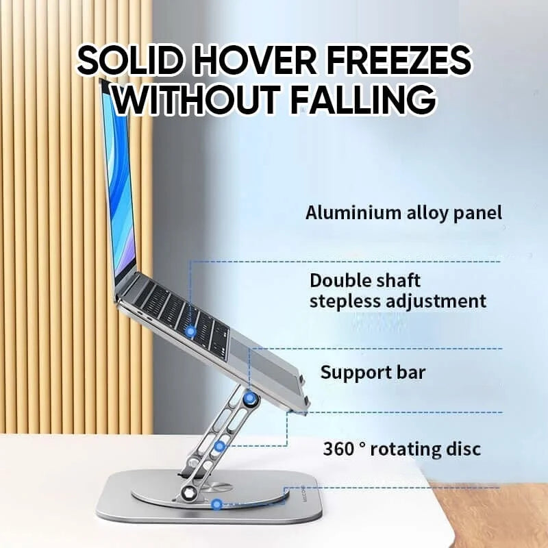 Laptop Stand Aluminum Alloy 360 Degree Rotating Bracket - product detail 11