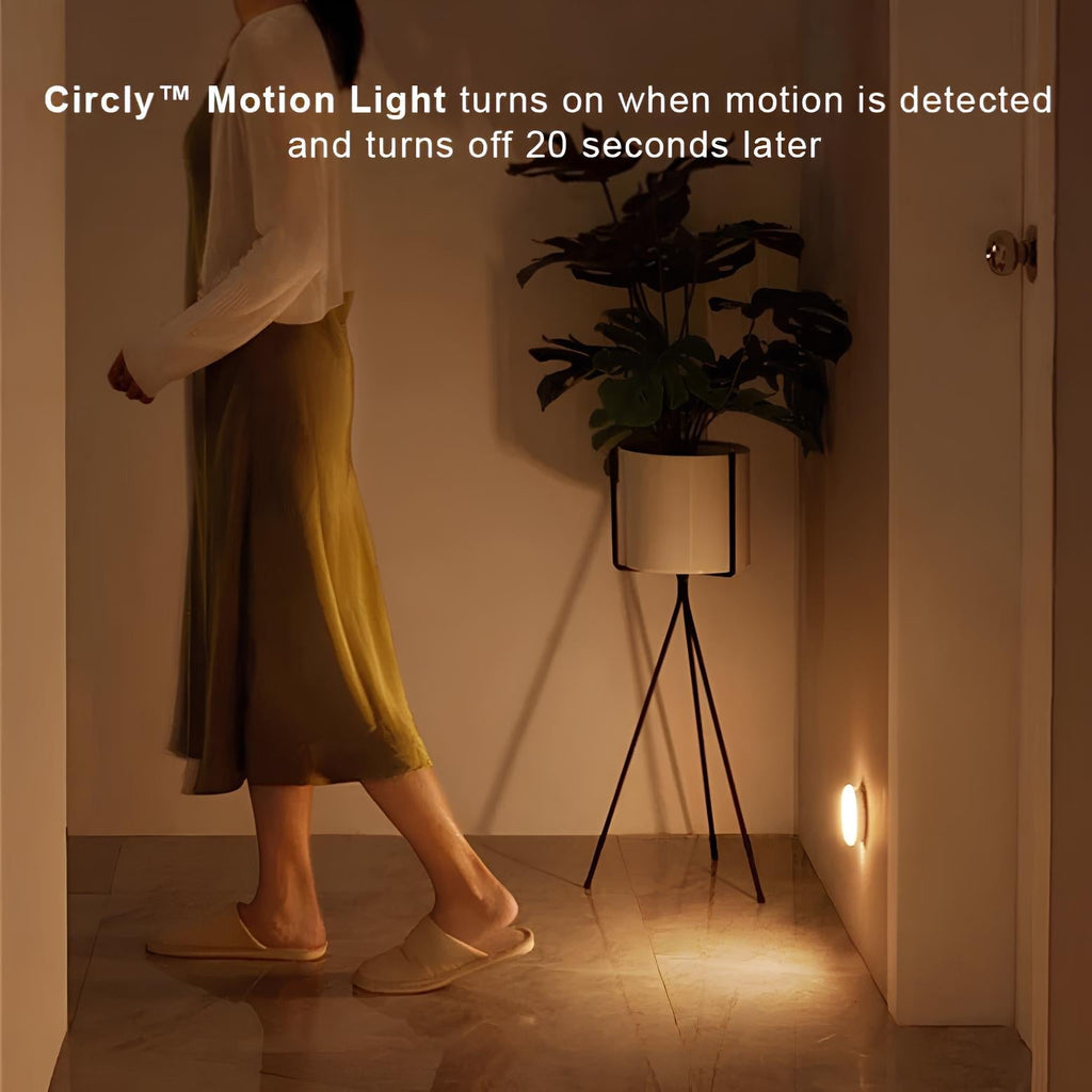 Luz de Iluminación Interior Compacta con Detección Automática de Movimiento
