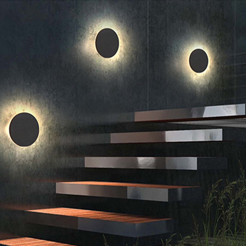 Luz de pared exterior LED con iluminación hacia arriba y hacia abajo