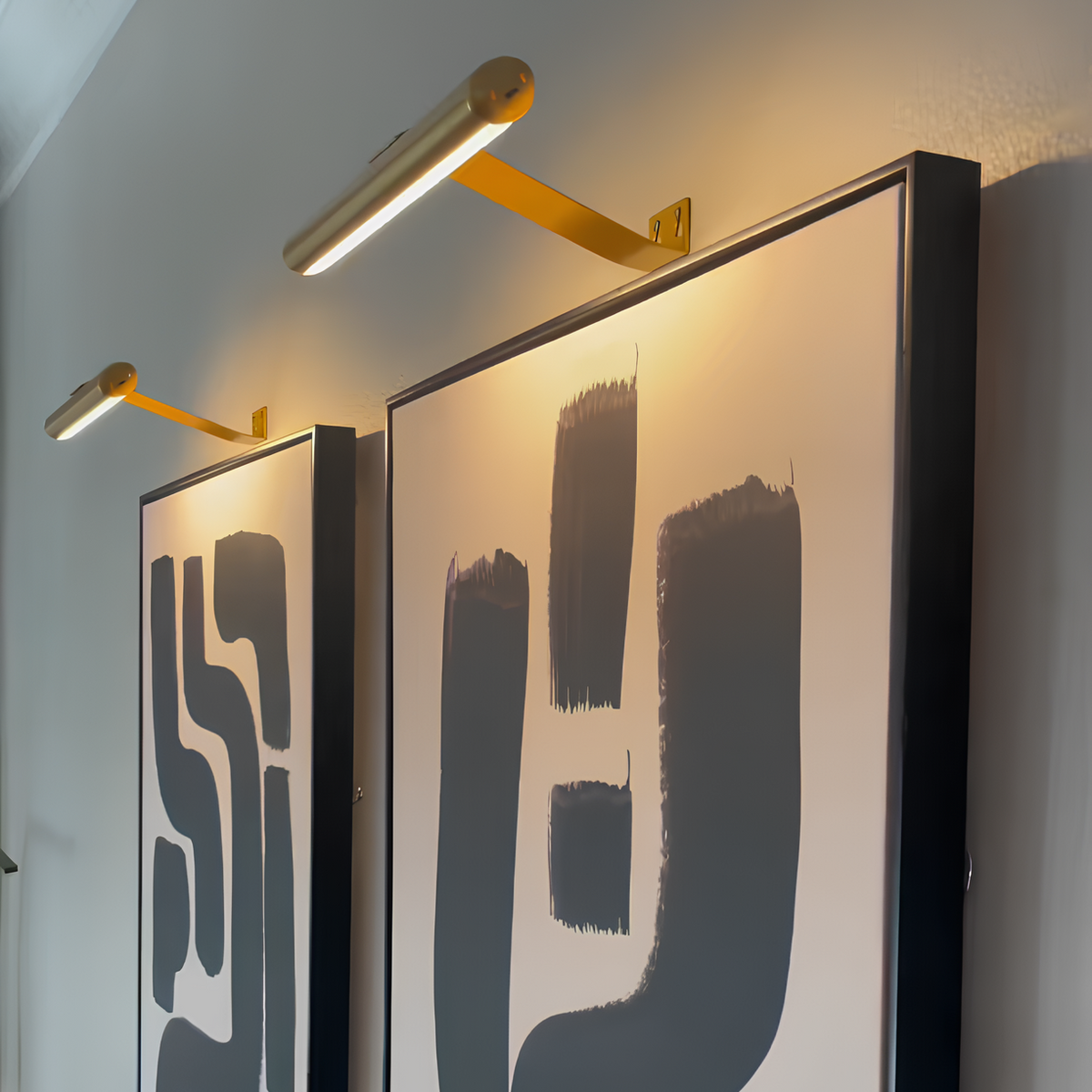 Lámpara de pared estilo galería