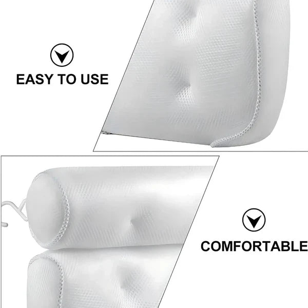 Relaxing Bath Cushion Headrest Back Pillow for Bathtub - product detail 2