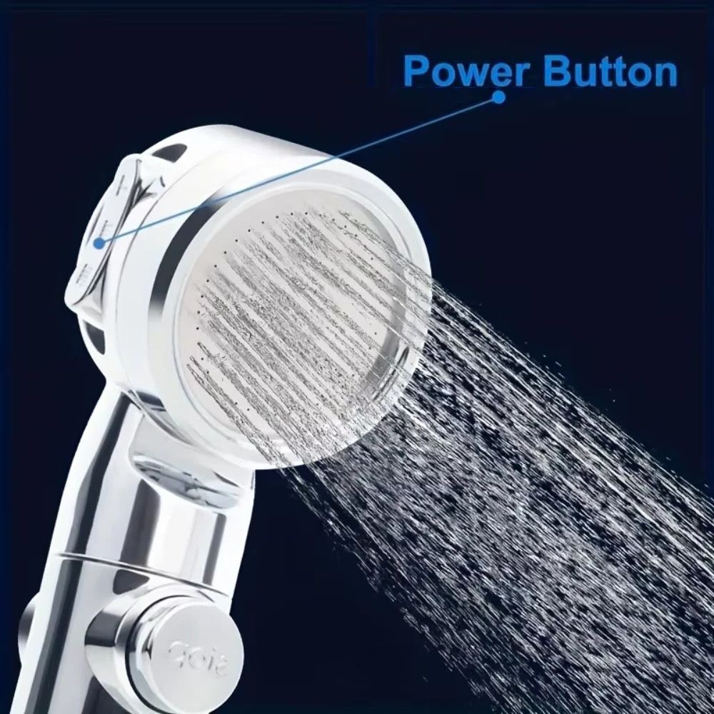 Portable USB Rechargeable Water Pump Shower Head - product detail 5