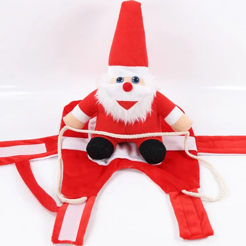 Santa Riding Dog Christmas Costume - product detail 3