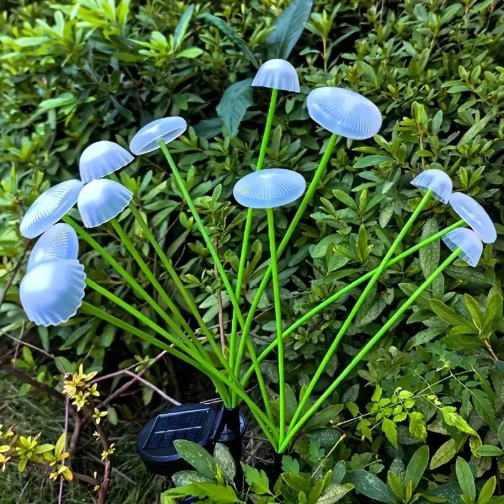 Solar Swaying Mushroom Garden Decor Lights - product detail 5