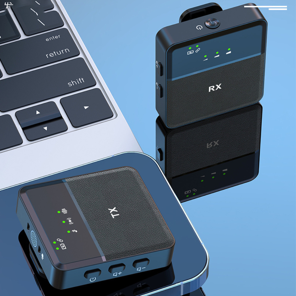 Wireless Bluetooth Lavalier Lapel Microphone - product detail 2