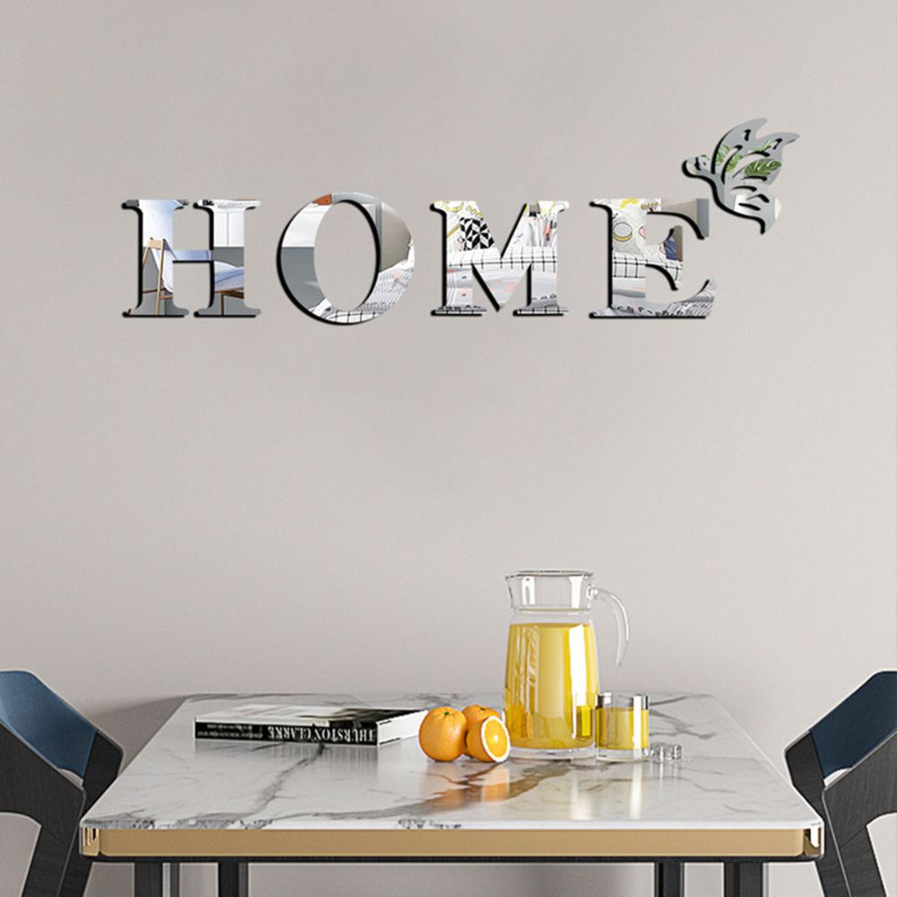 Home Entrance 3D Mirror Wall Sticker Decor - product image 7
