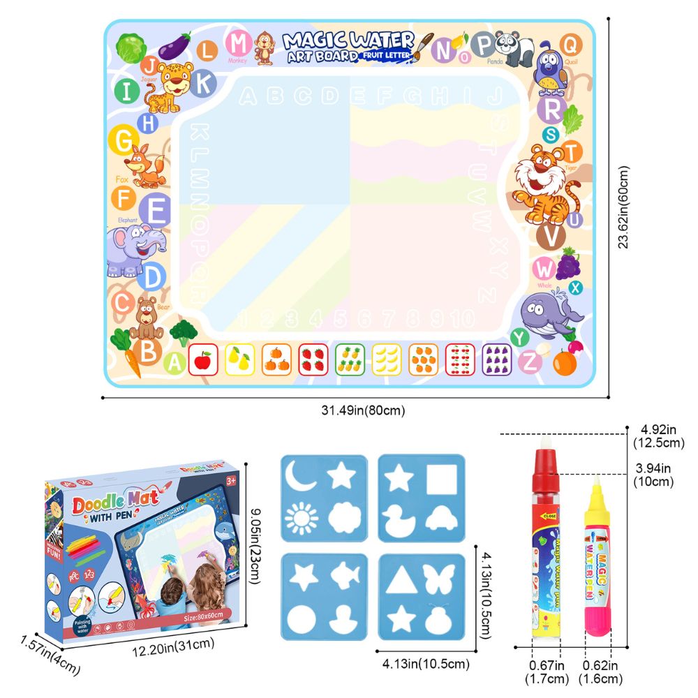 Magic Reusable Doodle Mat - No Mess Coloring Board for Kids - product image 5