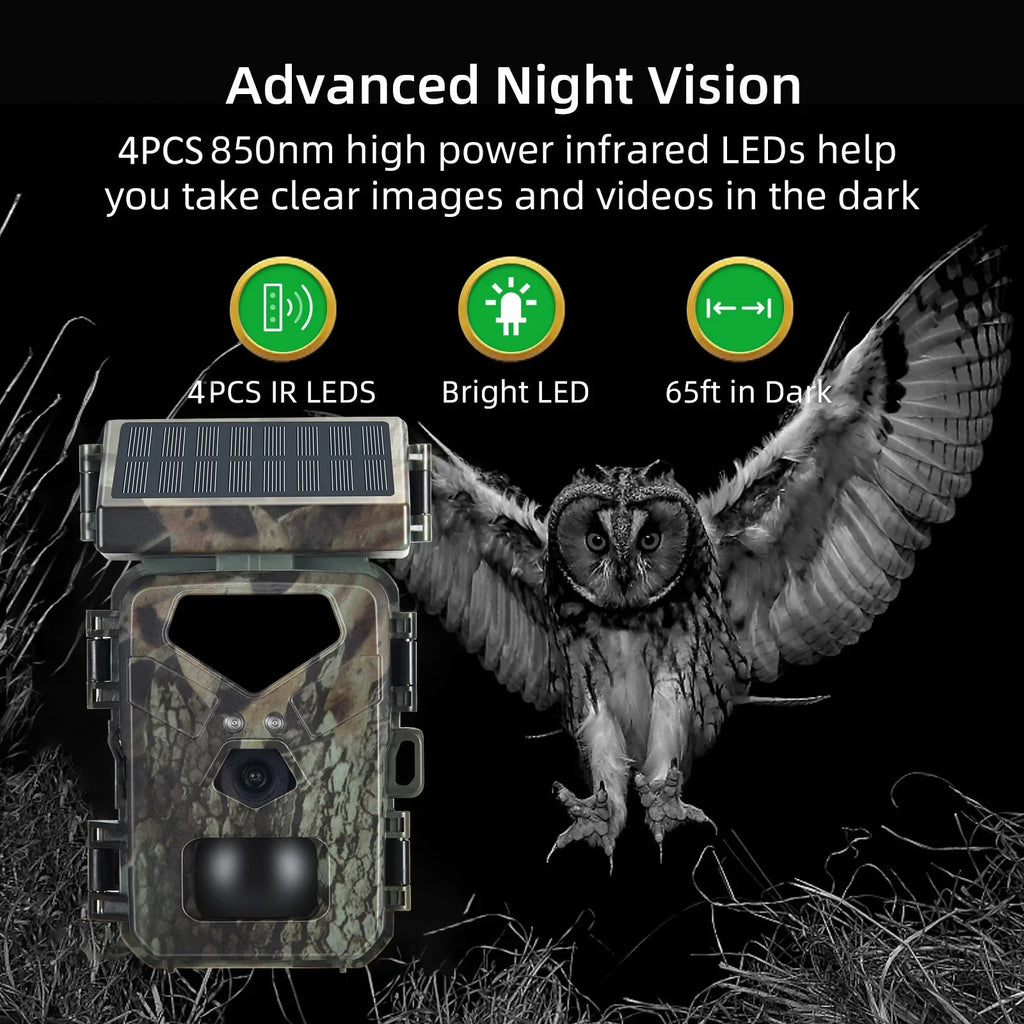 Compact Solar Powered Trail Camera - product detail 2