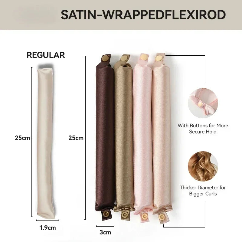 Satin Headband Heatless Hair Curler - product detail 3