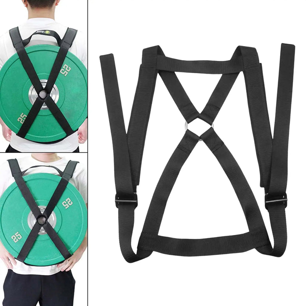 NOMOVA Adjustable Weighted Training Vest for Barbell Plates