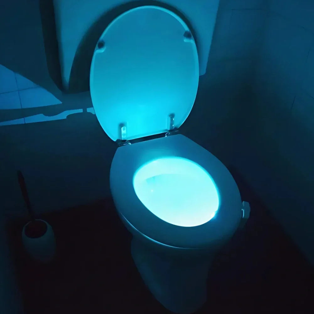Luz LED para inodoro inteligente activada por movimiento