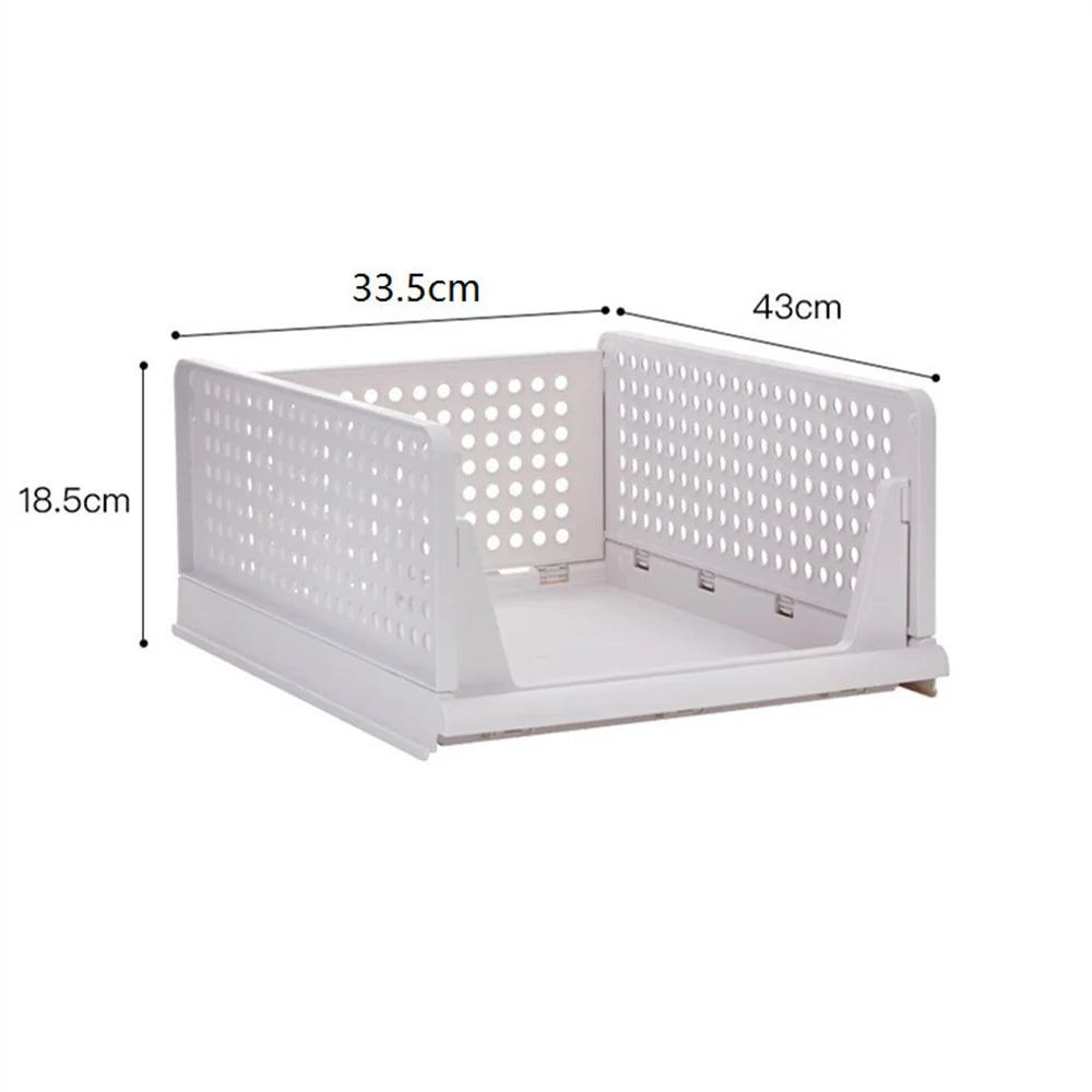 Stackable Plastic Drawer Closet Organizer - product detail 4