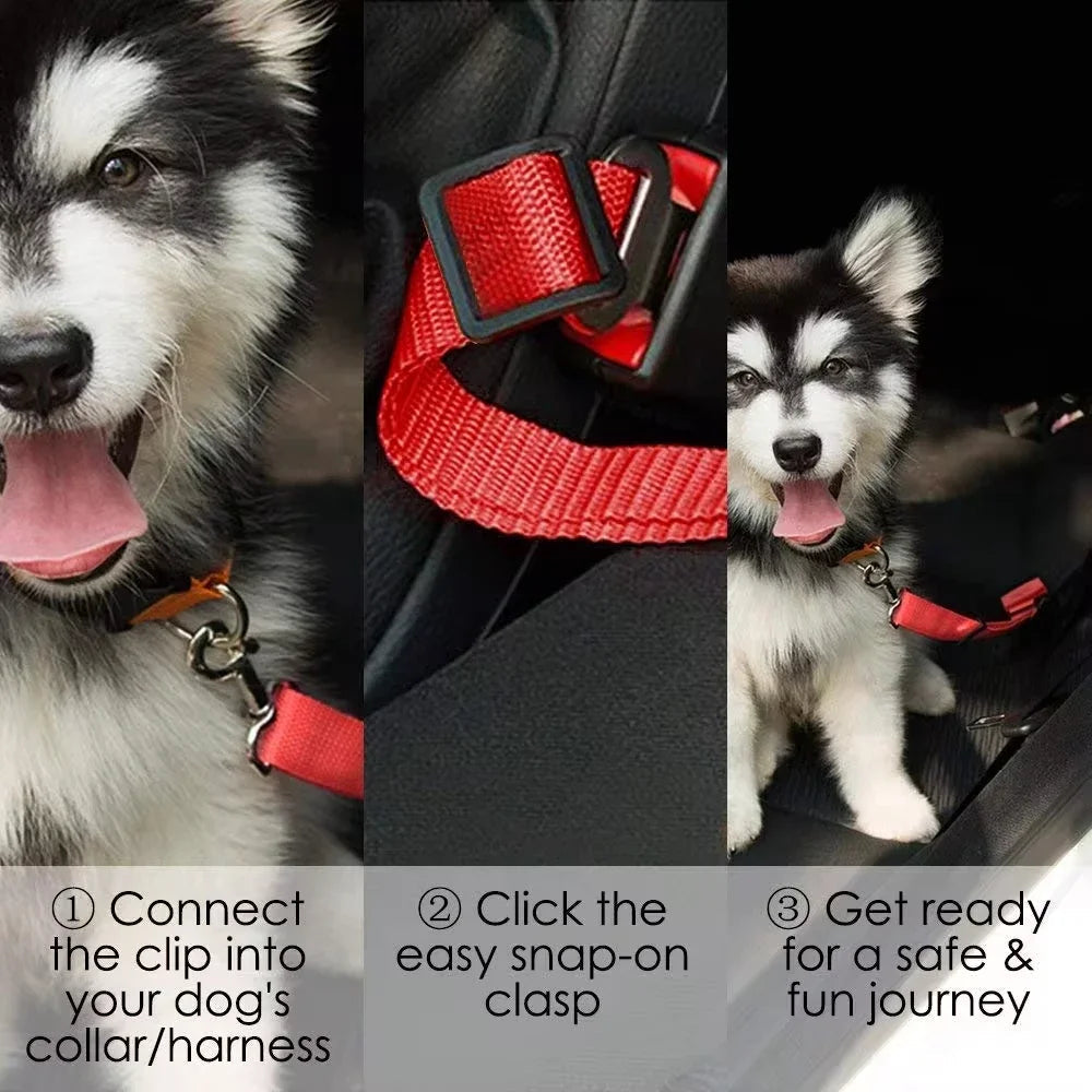 Adjustable Dog Seat Belt - product detail 4