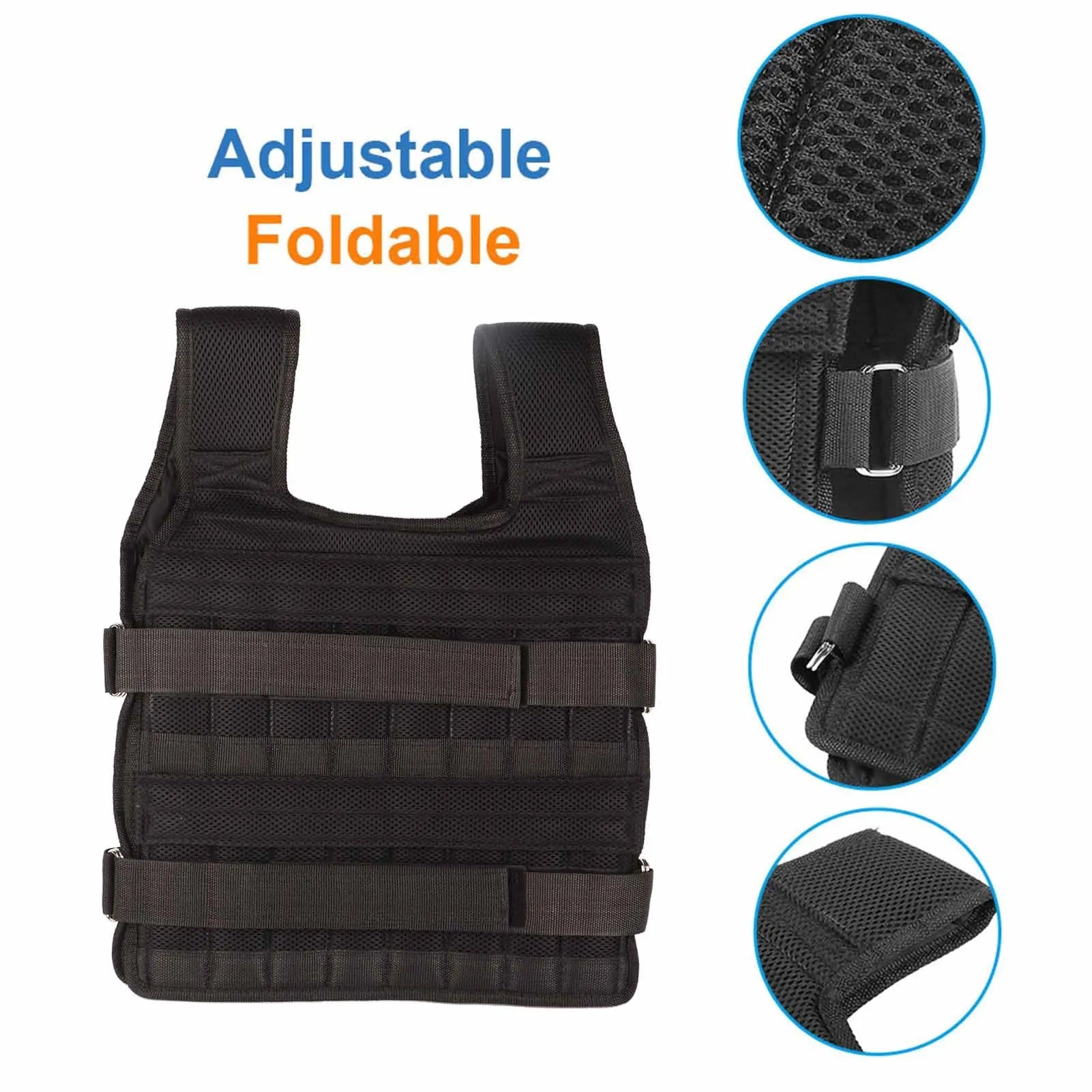 Heavy-Duty Workout Vest Weight - product detail 4