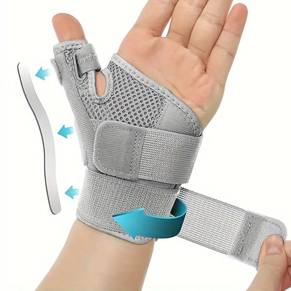 Flexible Thumb Support Wrist Sprain Splint - product detail 6