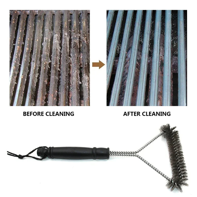 Stainless Steel Barbecue Grill Brush Cleaner - product detail 4