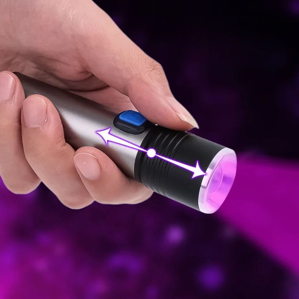 Handheld Blacklight UV Ultraviolet Urine Detector - product detail 3