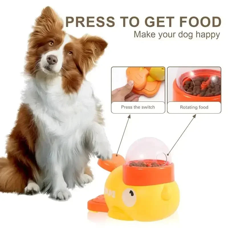 Interactive Cartoon Duck Dog Puzzle Feeder - product detail 4