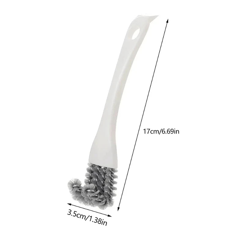 V-Shaped Barbecue Grill Brush with Scraper - product detail 4