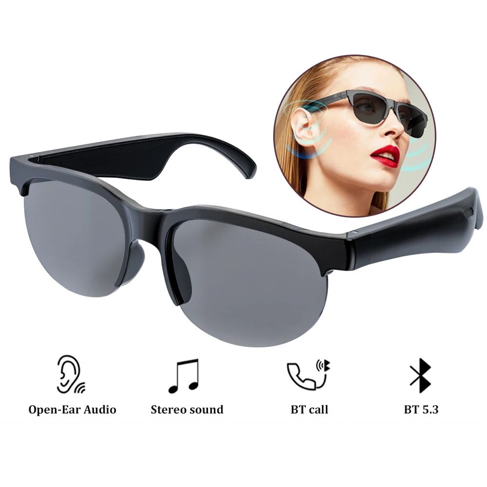 NOMOVA Smart Bluetooth Language Translation Earphone Glasses